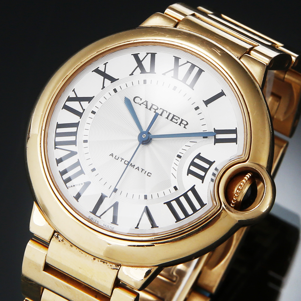 CARTIER(USED) 까르띠에 발롱블루 YG 36 오토