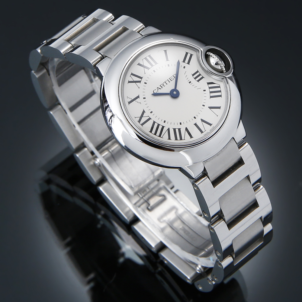CARTIER(USED) 까르띠에 발롱블루 스틸28