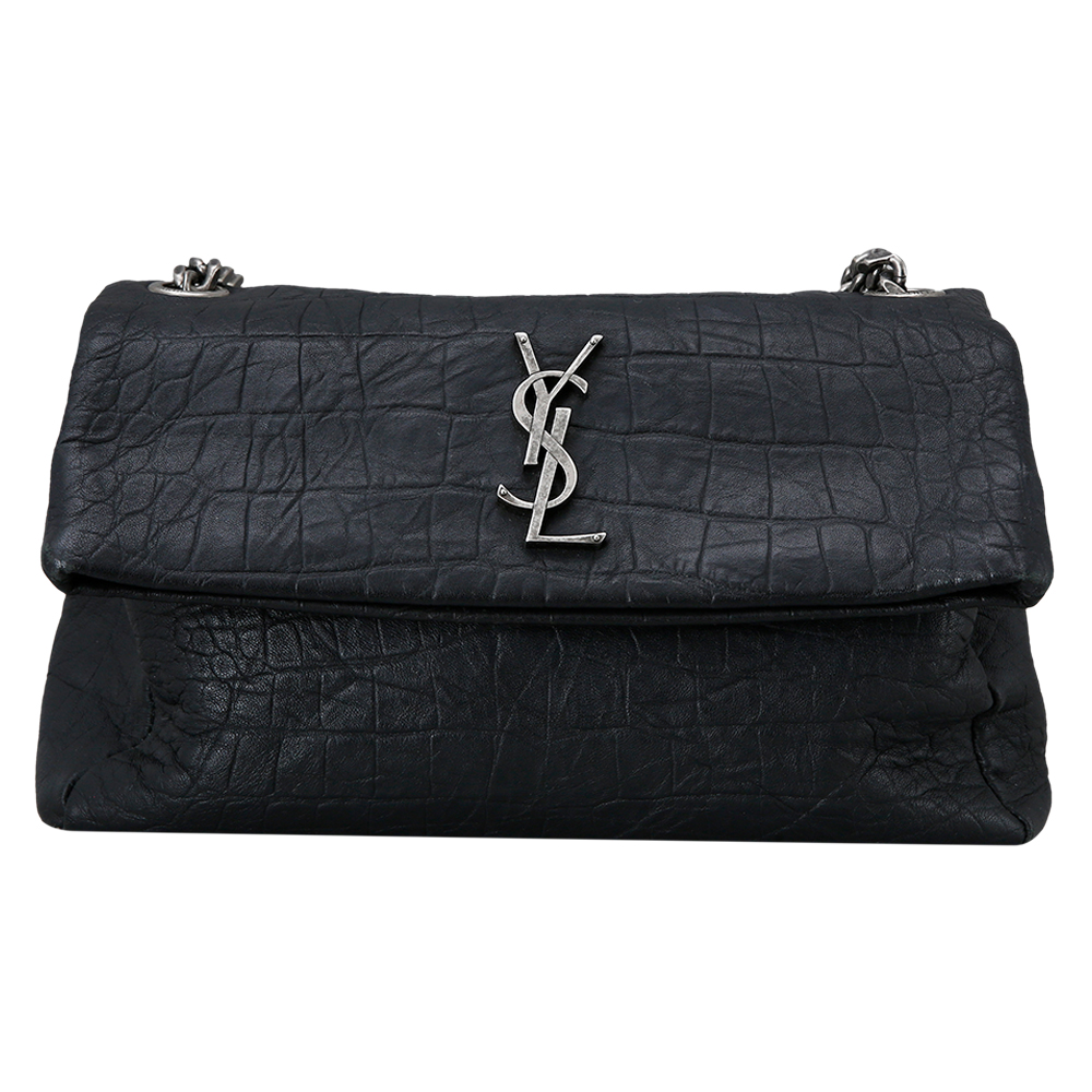 Yves Saint Laurent(USED)생로랑 크로커다일 체인 숄더백