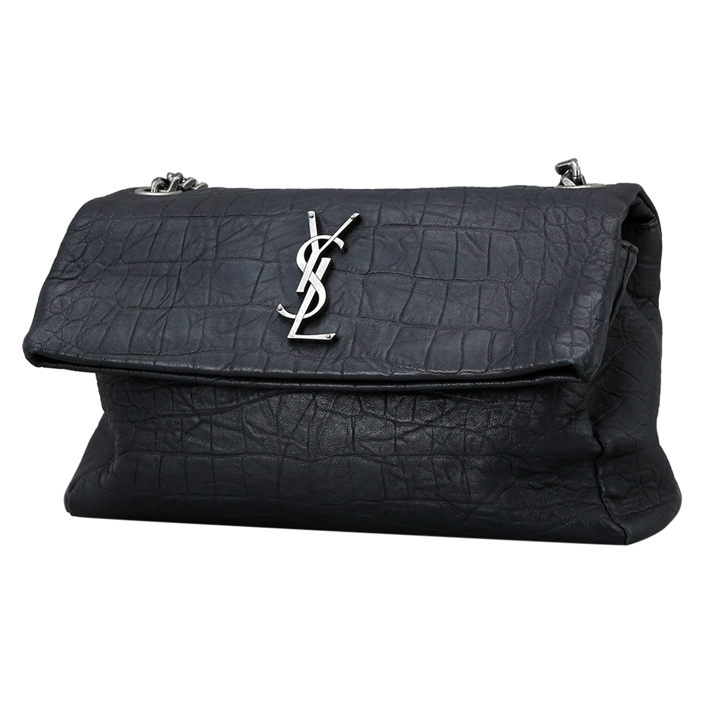 Yves Saint Laurent(USED)생로랑 크로커다일 체인 숄더백