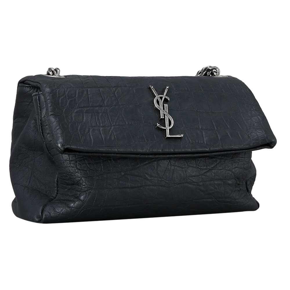 Yves Saint Laurent(USED)생로랑 크로커다일 체인 숄더백