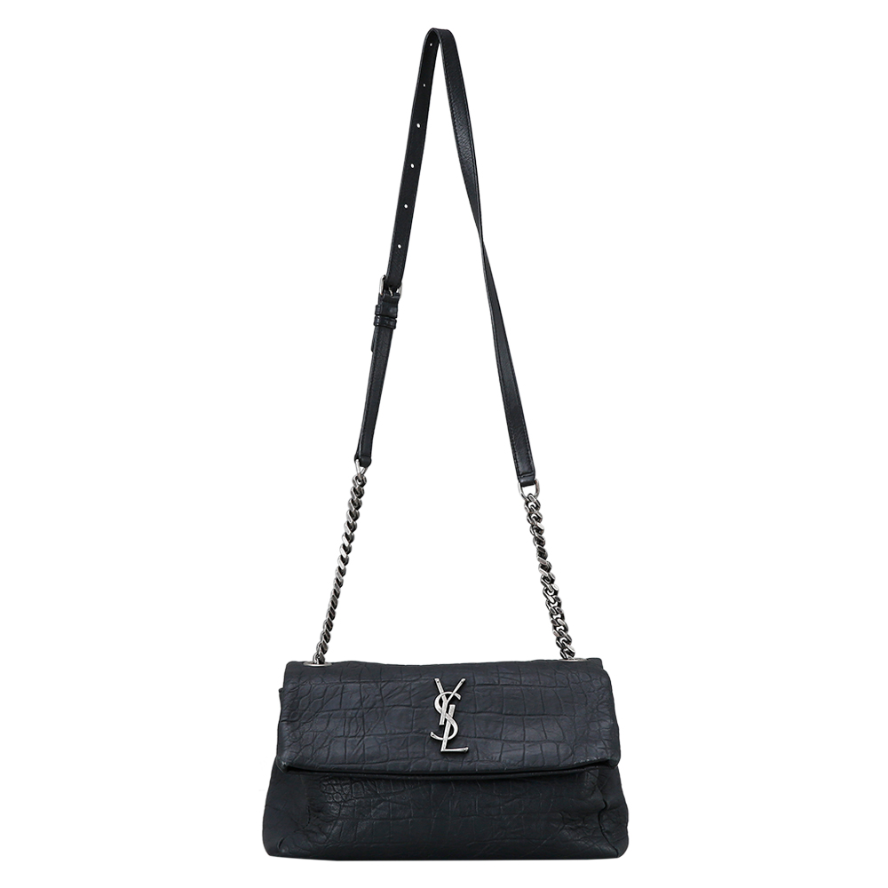 Yves Saint Laurent(USED)생로랑 크로커다일 체인 숄더백