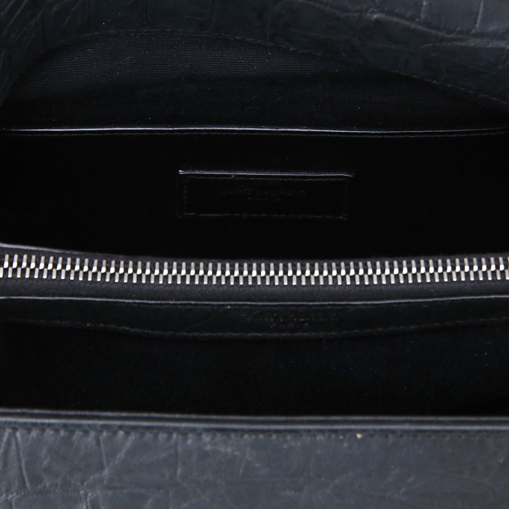 Yves Saint Laurent(USED)생로랑 크로커다일 체인 숄더백