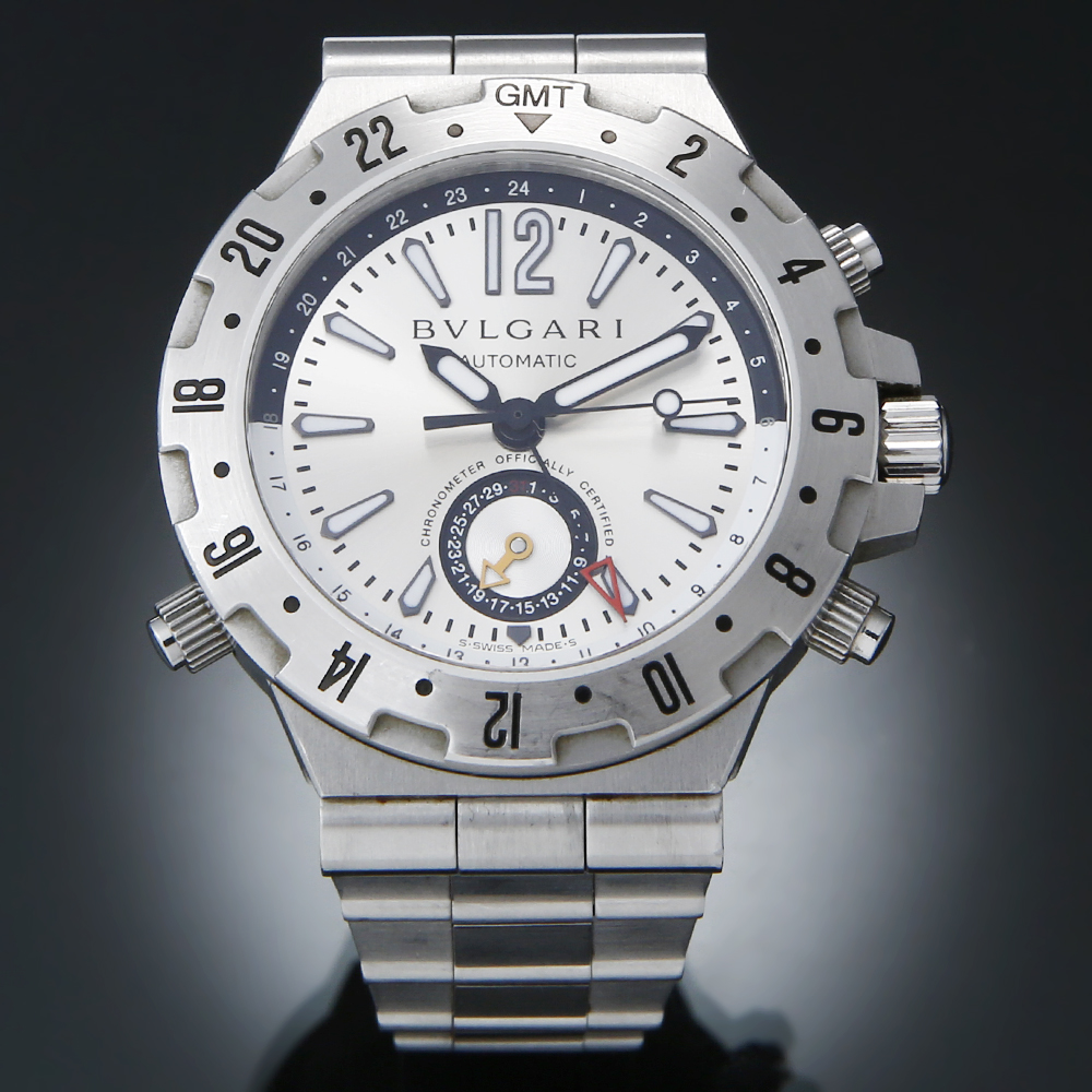 BVLGARI(USED) 불가리 디아고노 크르노 GMT