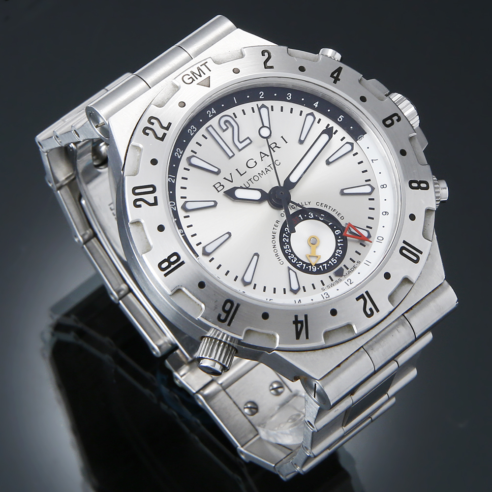 BVLGARI(USED) 불가리 디아고노 크르노 GMT