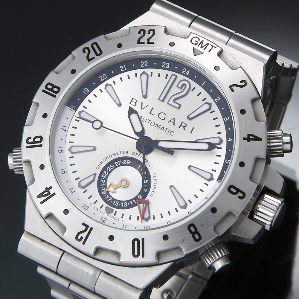 BVLGARI(USED) 불가리 디아고노 크르노 GMT