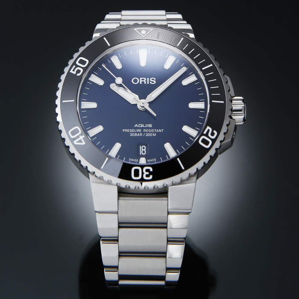 Oris(USED) 오리스 애커스 딥 블루