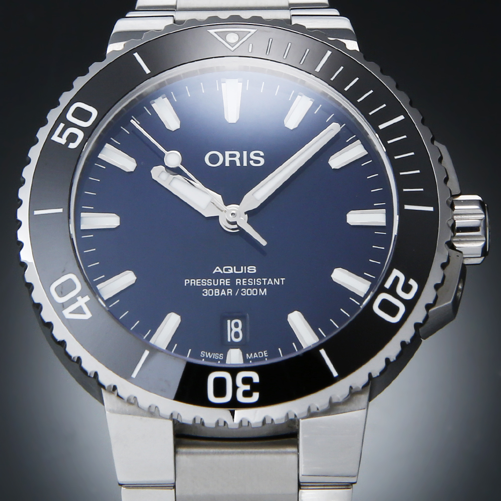 Oris(USED) 오리스 애커스 딥 블루