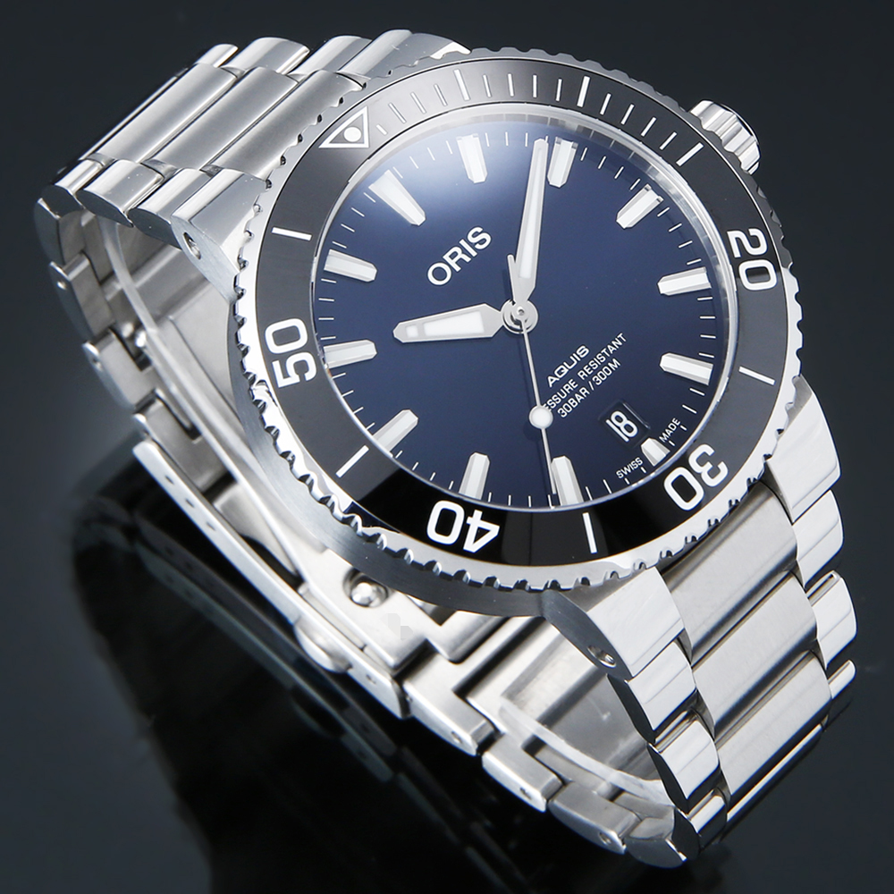Oris(USED) 오리스 애커스 딥 블루