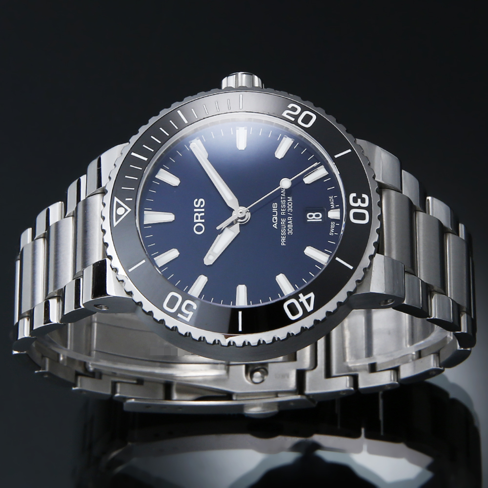 Oris(USED) 오리스 애커스 딥 블루