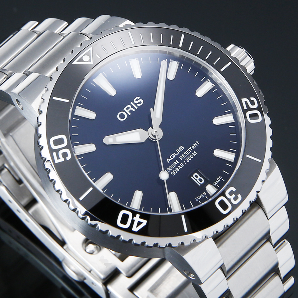 Oris(USED) 오리스 애커스 딥 블루