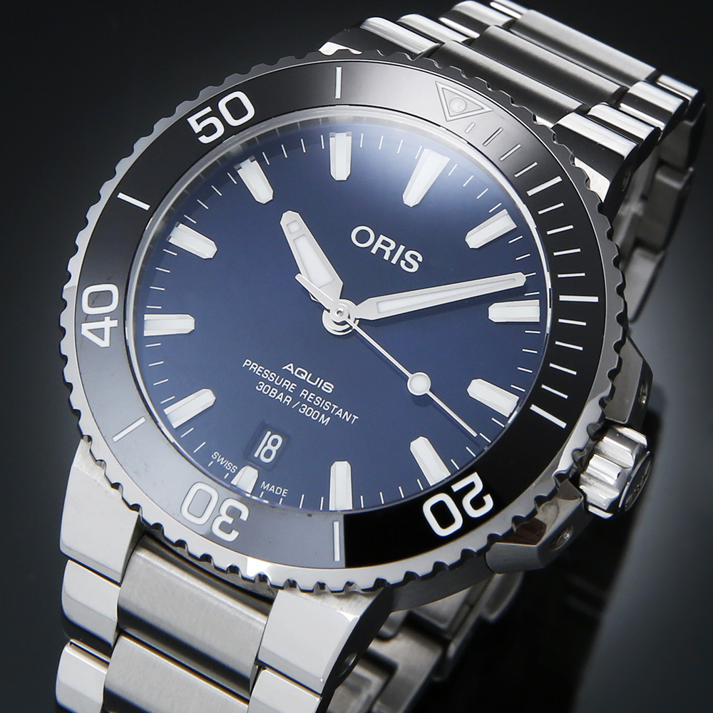 Oris(USED) 오리스 애커스 딥 블루