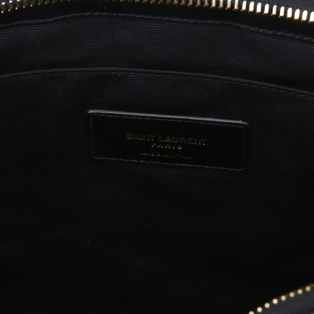 Yves Saint Laurent(USED)생로랑 모노그램 쉐브론 뉴미듐 클러치