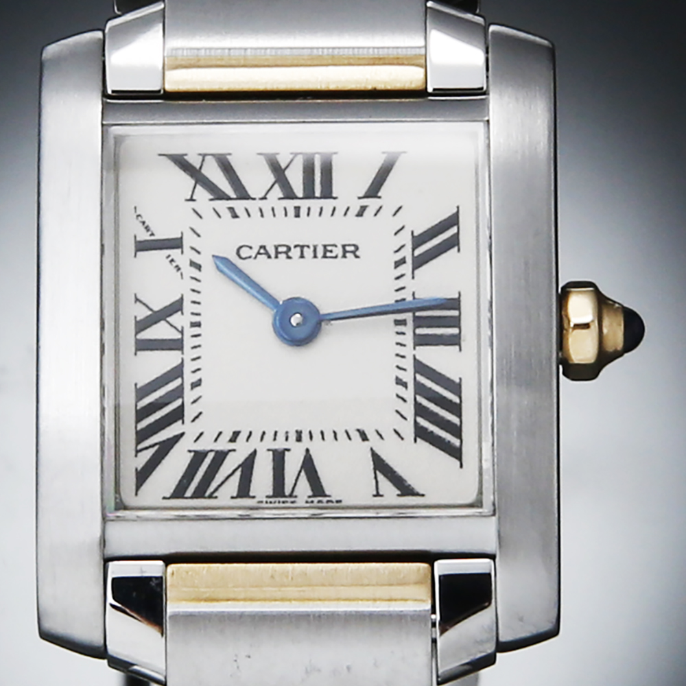 CARTIER(USED)까르띠에 탱크 프랑세스 콤비 스몰