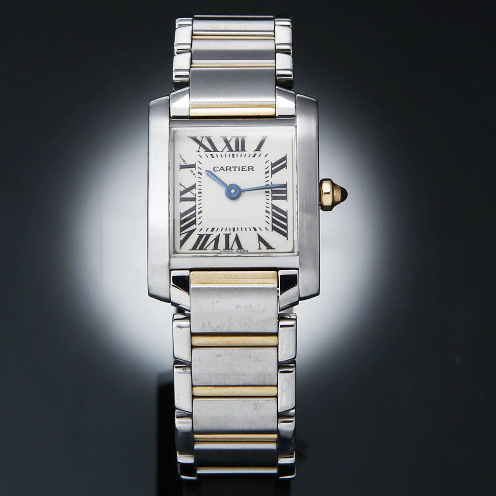 CARTIER(USED)까르띠에 탱크 프랑세스 콤비 스몰