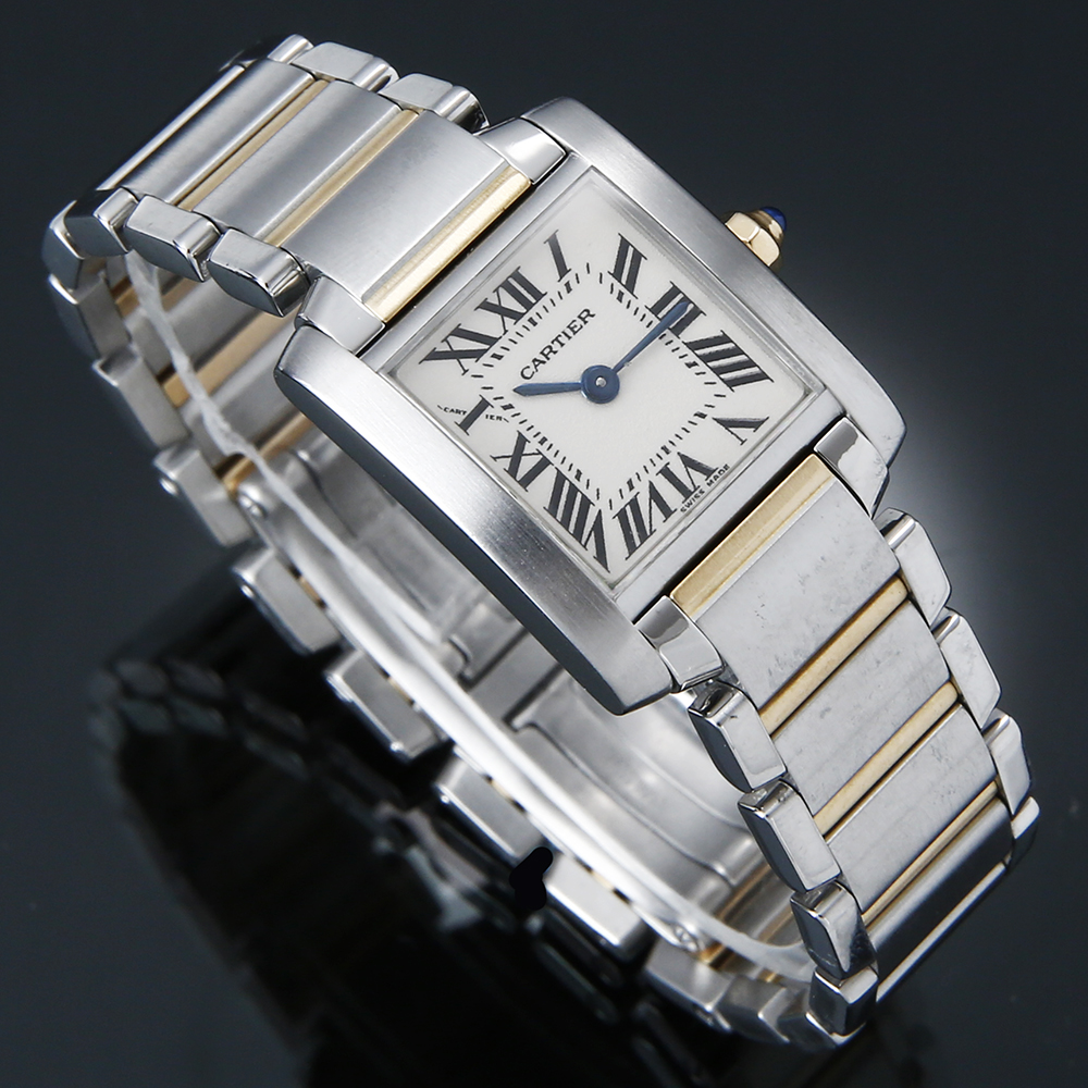 CARTIER(USED)까르띠에 탱크 프랑세스 콤비 스몰