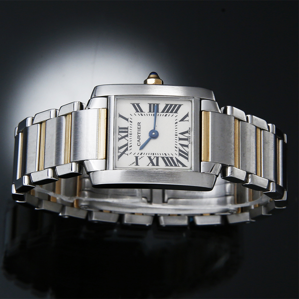 CARTIER(USED)까르띠에 탱크 프랑세스 콤비 스몰