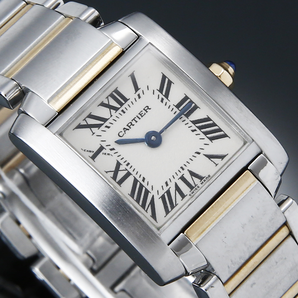 CARTIER(USED)까르띠에 탱크 프랑세스 콤비 스몰