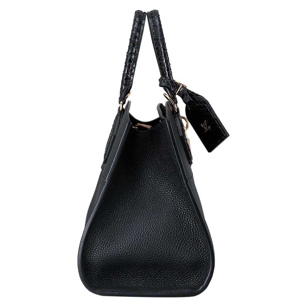 LOUIS VUITTON(USED)루이비통 파이톤 핸들 시티 스티머MM