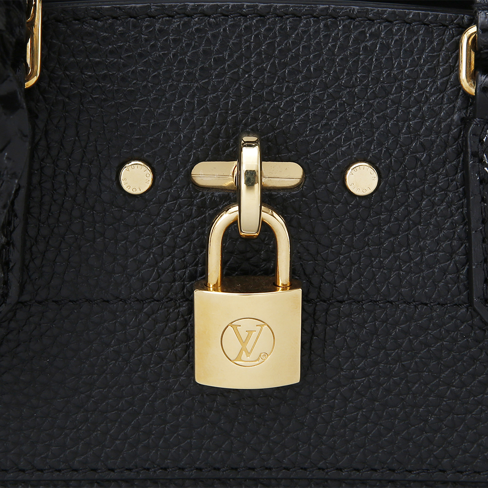 LOUIS VUITTON(USED)루이비통 파이톤 핸들 시티 스티머MM