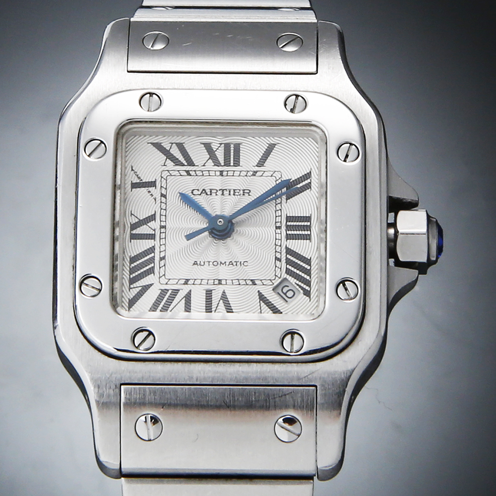 CARTIER(USED) 산토스 갈베 스틸 스몰 오토