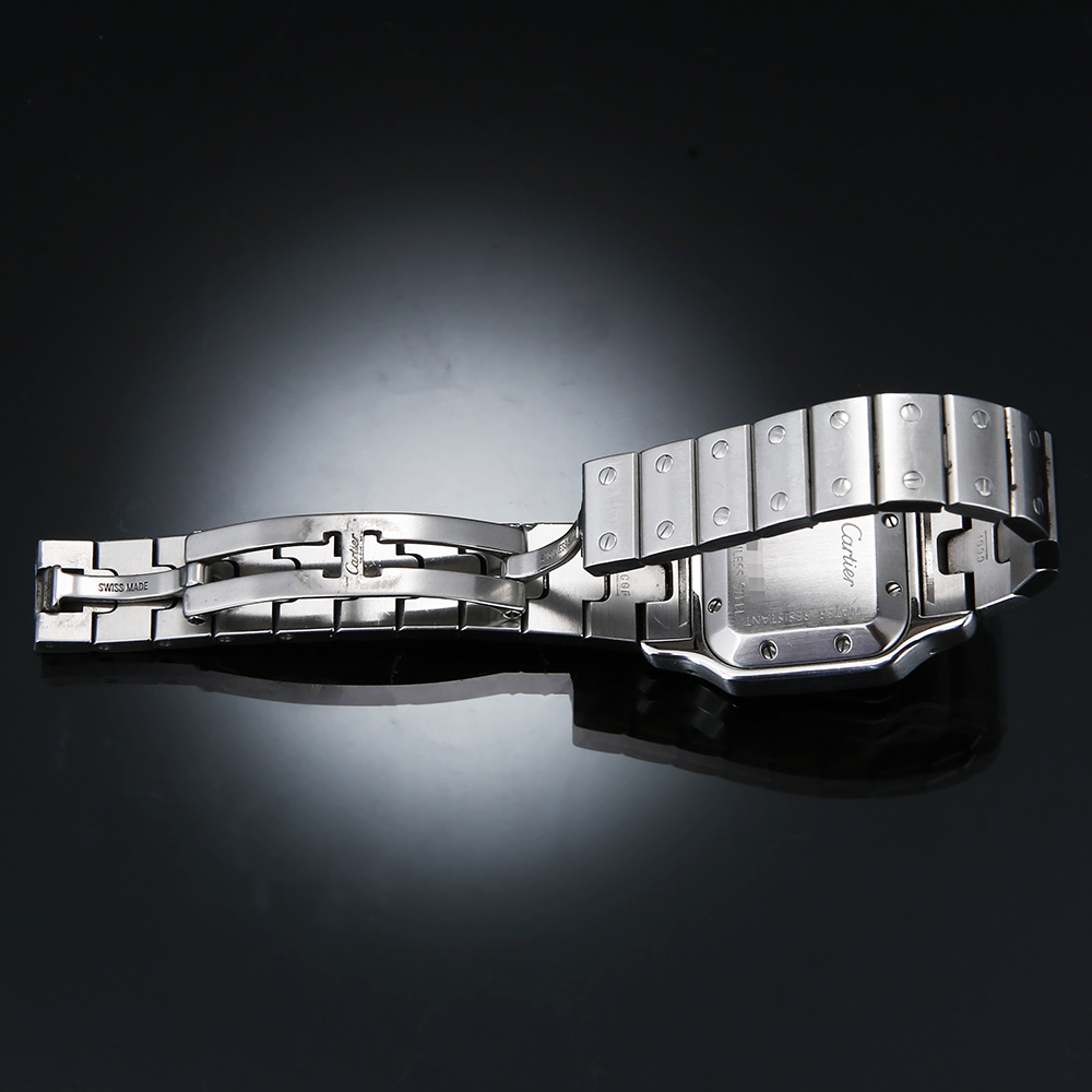 CARTIER(USED) 산토스 갈베 스틸 스몰 오토