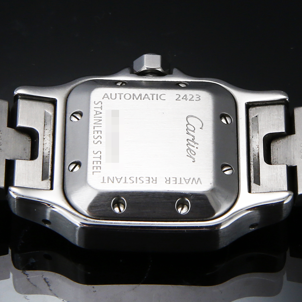 CARTIER(USED) 산토스 갈베 스틸 스몰 오토