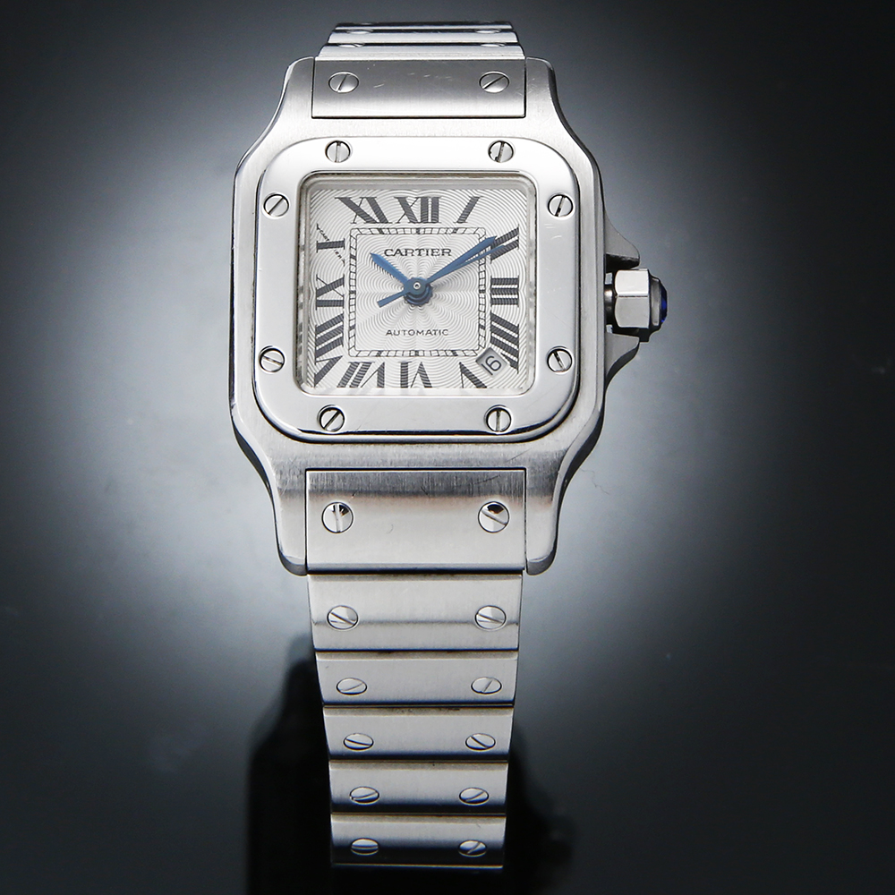 CARTIER(USED) 산토스 갈베 스틸 스몰 오토