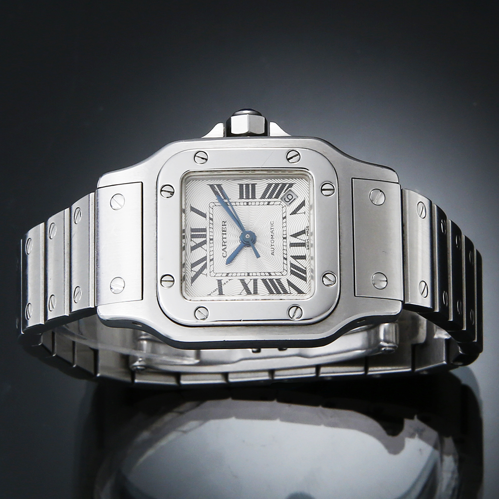 CARTIER(USED) 산토스 갈베 스틸 스몰 오토