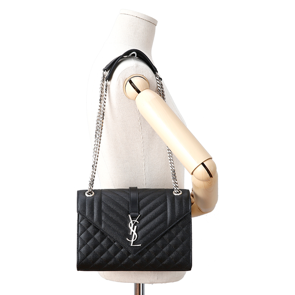 Yves Saint Laurent(USED) 생로랑 엔벨로프 체인 숄더백