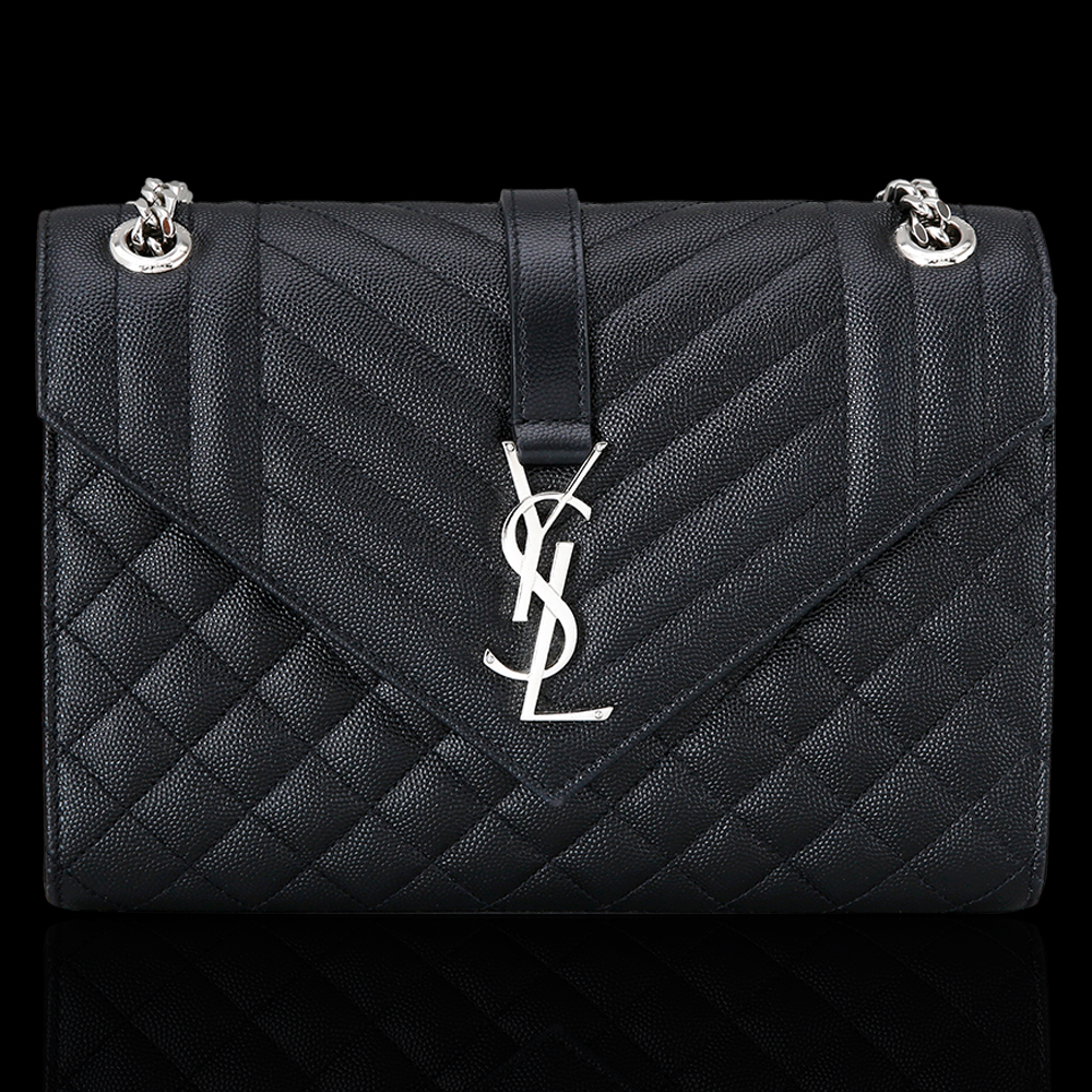 Yves Saint Laurent(USED) 생로랑 엔벨로프 체인 숄더백