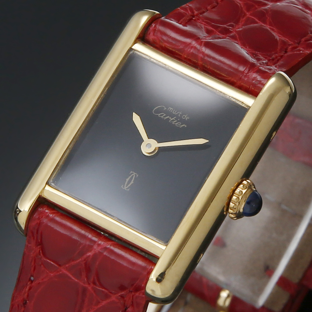 CARTIER(USED)까르띠에 머스트 탱크 버메일