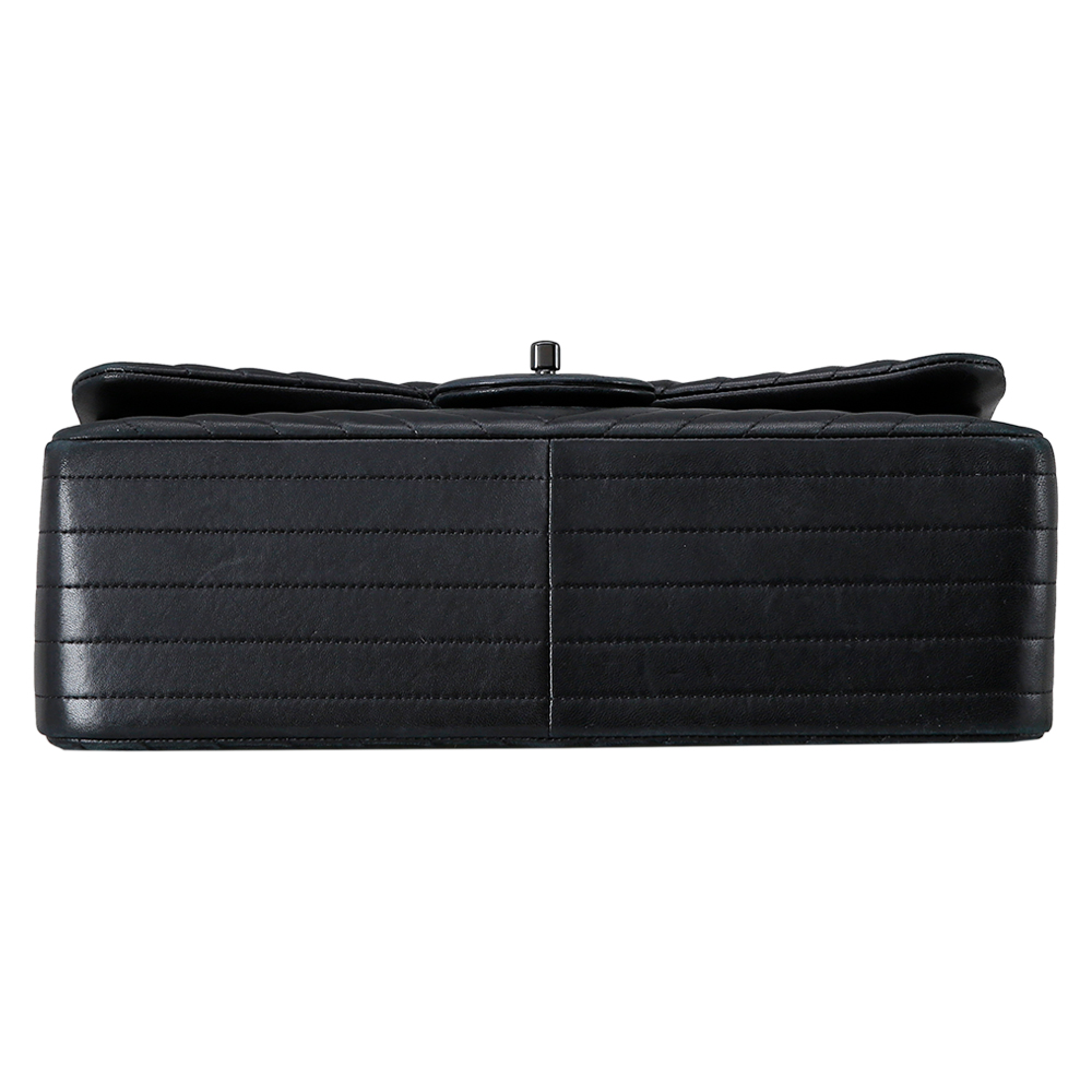 CHANEL(USED)샤넬 클래식 쉐브론 점보 블랙