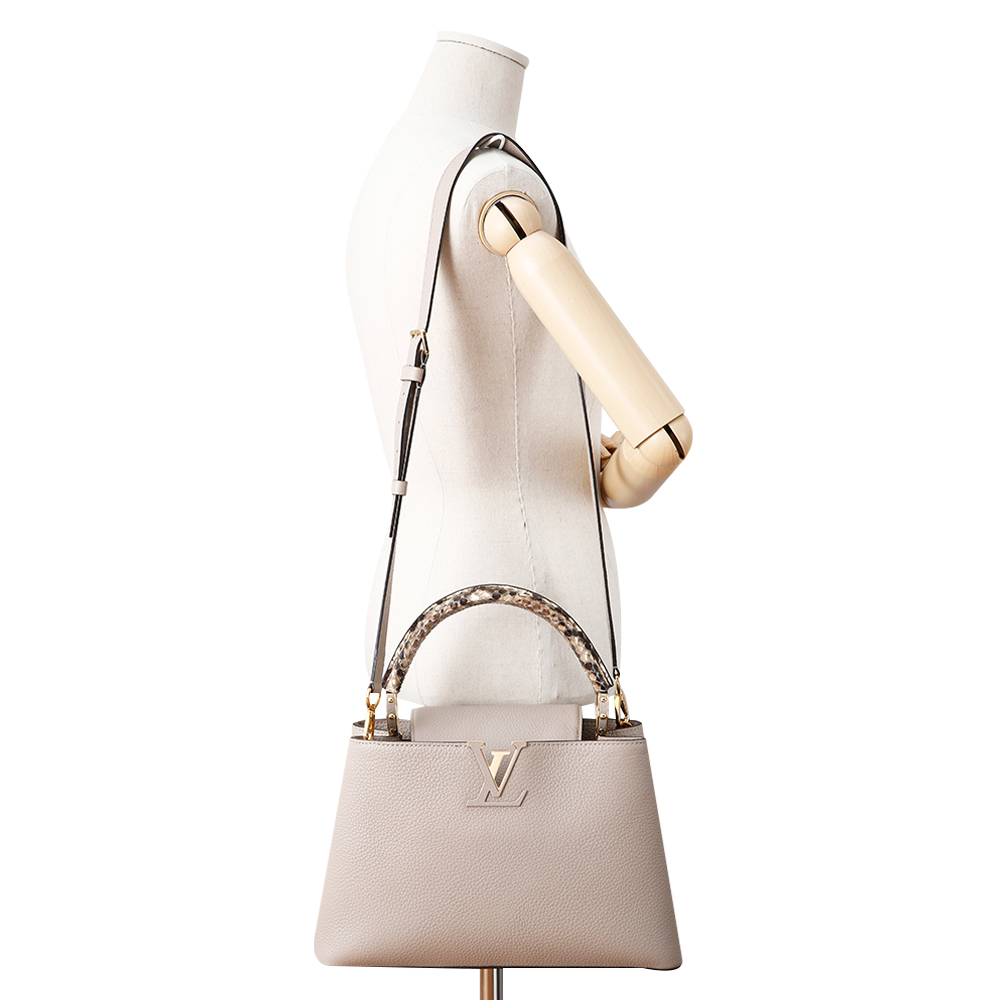 LOUIS VUITTON(USED)루이비통 파이톤 탑핸들 카푸신PM
