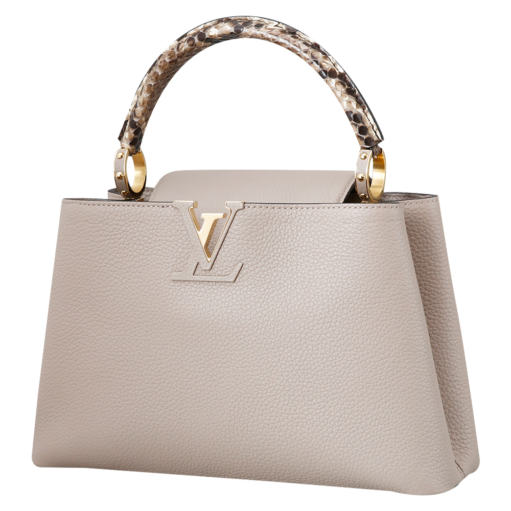 LOUIS VUITTON(USED)루이비통 파이톤 탑핸들 카푸신PM