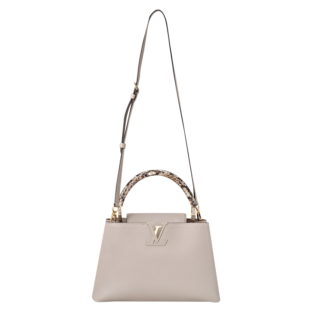 LOUIS VUITTON(USED)루이비통 파이톤 탑핸들 카푸신PM