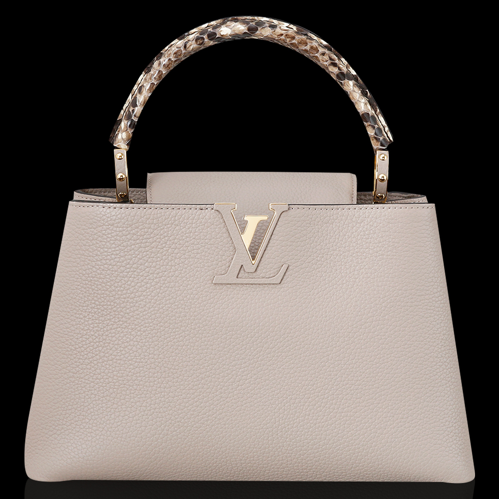 LOUIS VUITTON(USED)루이비통 파이톤 탑핸들 카푸신PM