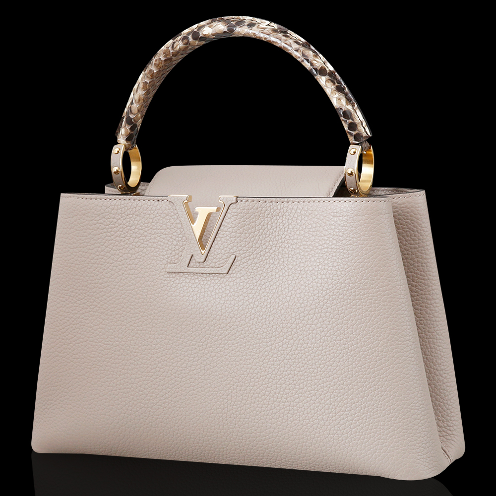 LOUIS VUITTON(USED)루이비통 파이톤 탑핸들 카푸신PM