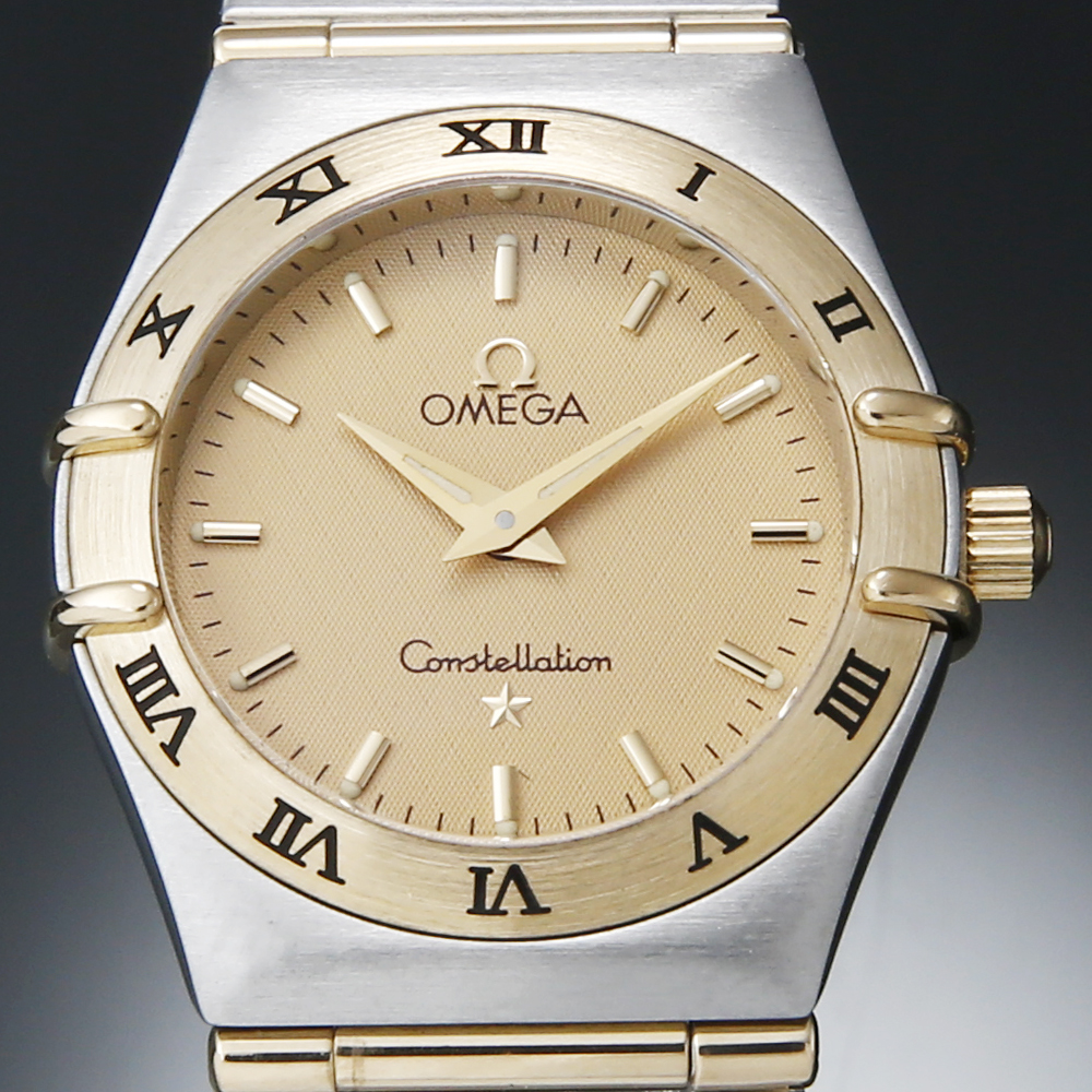 OMEGA(USED)오메가 컨스틸레이션 콤비 풀바