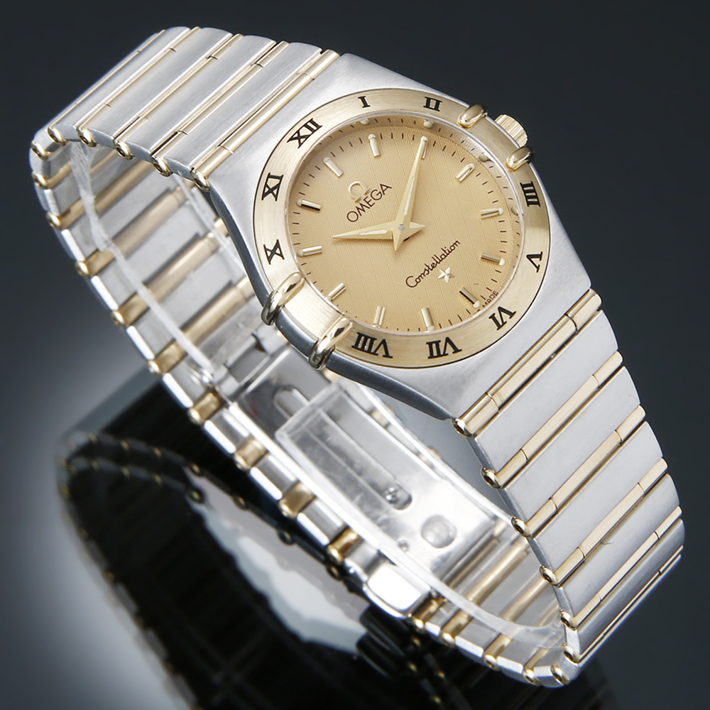 OMEGA(USED)오메가 컨스틸레이션 콤비 풀바