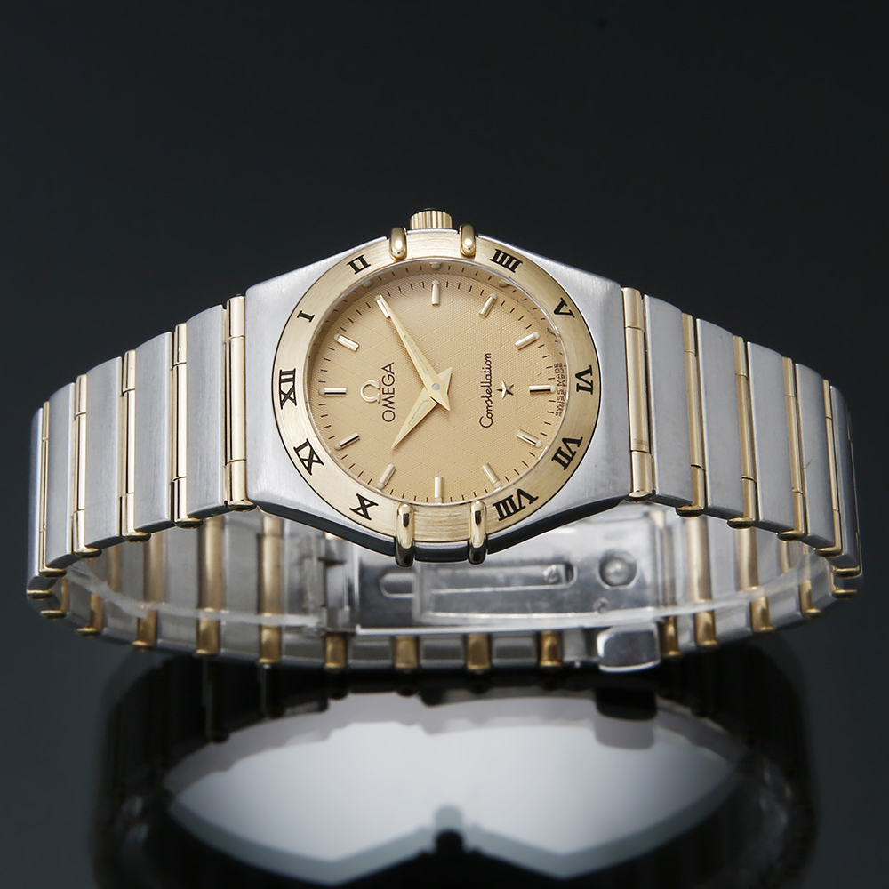 OMEGA(USED)오메가 컨스틸레이션 콤비 풀바