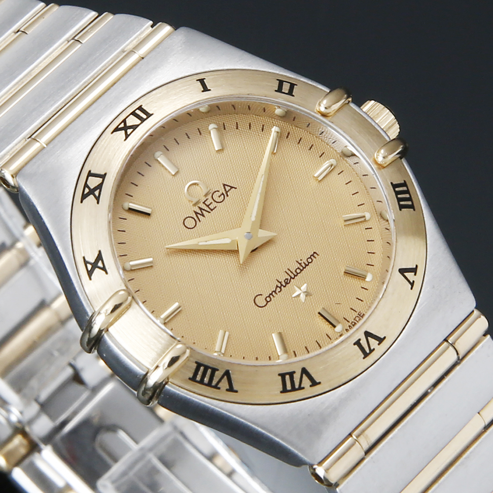 OMEGA(USED)오메가 컨스틸레이션 콤비 풀바
