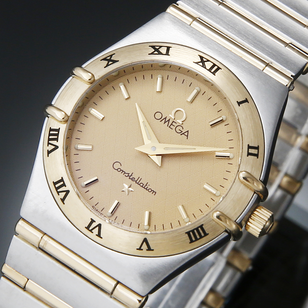 OMEGA(USED)오메가 컨스틸레이션 콤비 풀바