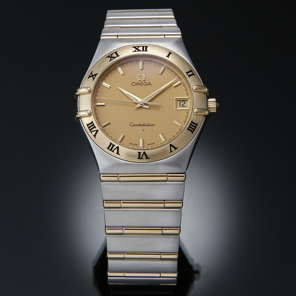 OMEGA(USED)오메가 컨스틸레이션 콤비 풀바