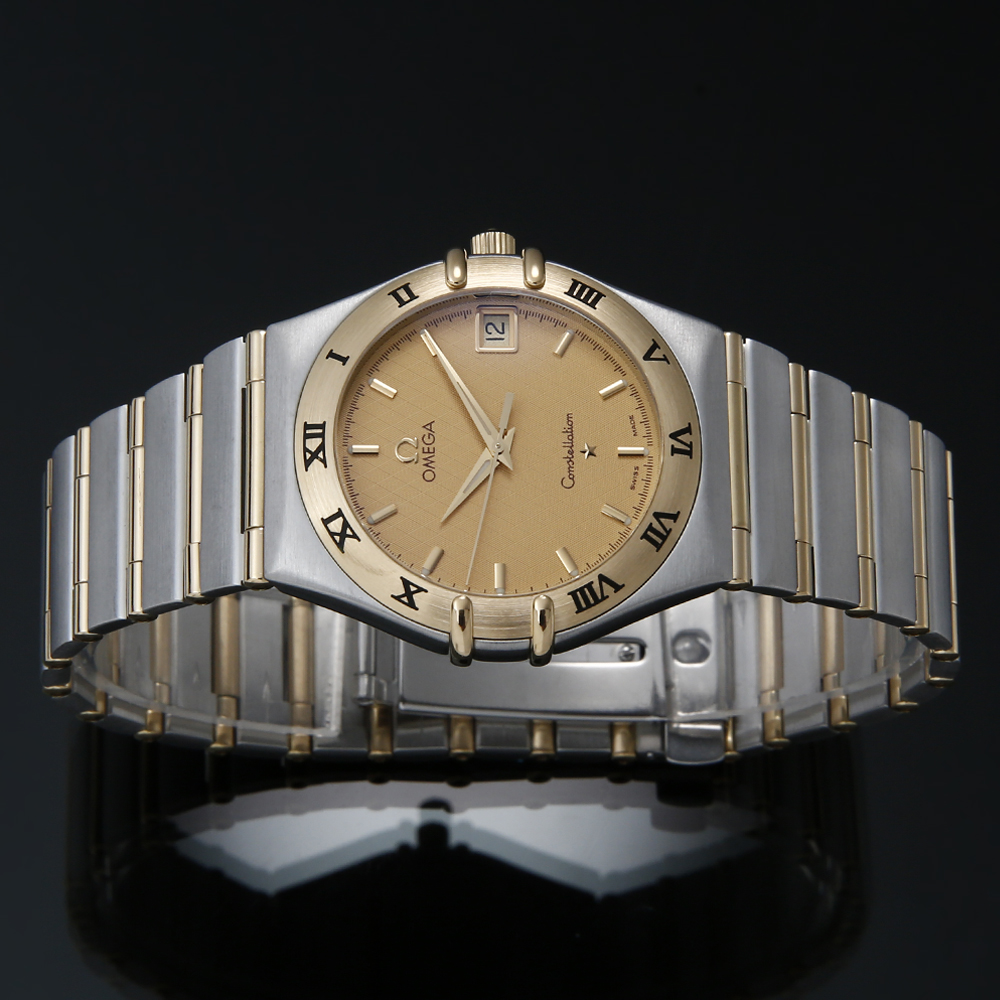 OMEGA(USED)오메가 컨스틸레이션 콤비 풀바