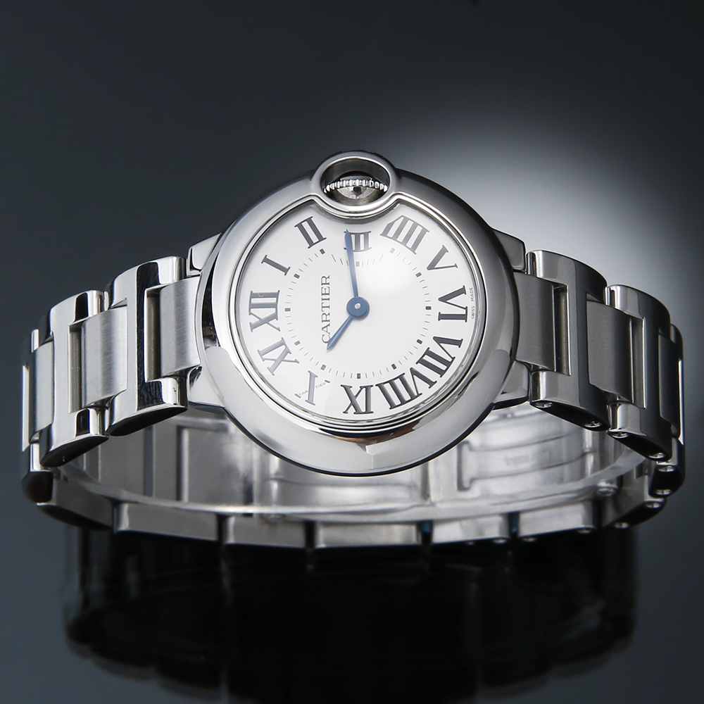 CARTIER(USED)까르띠에 발롱블루 스틸28