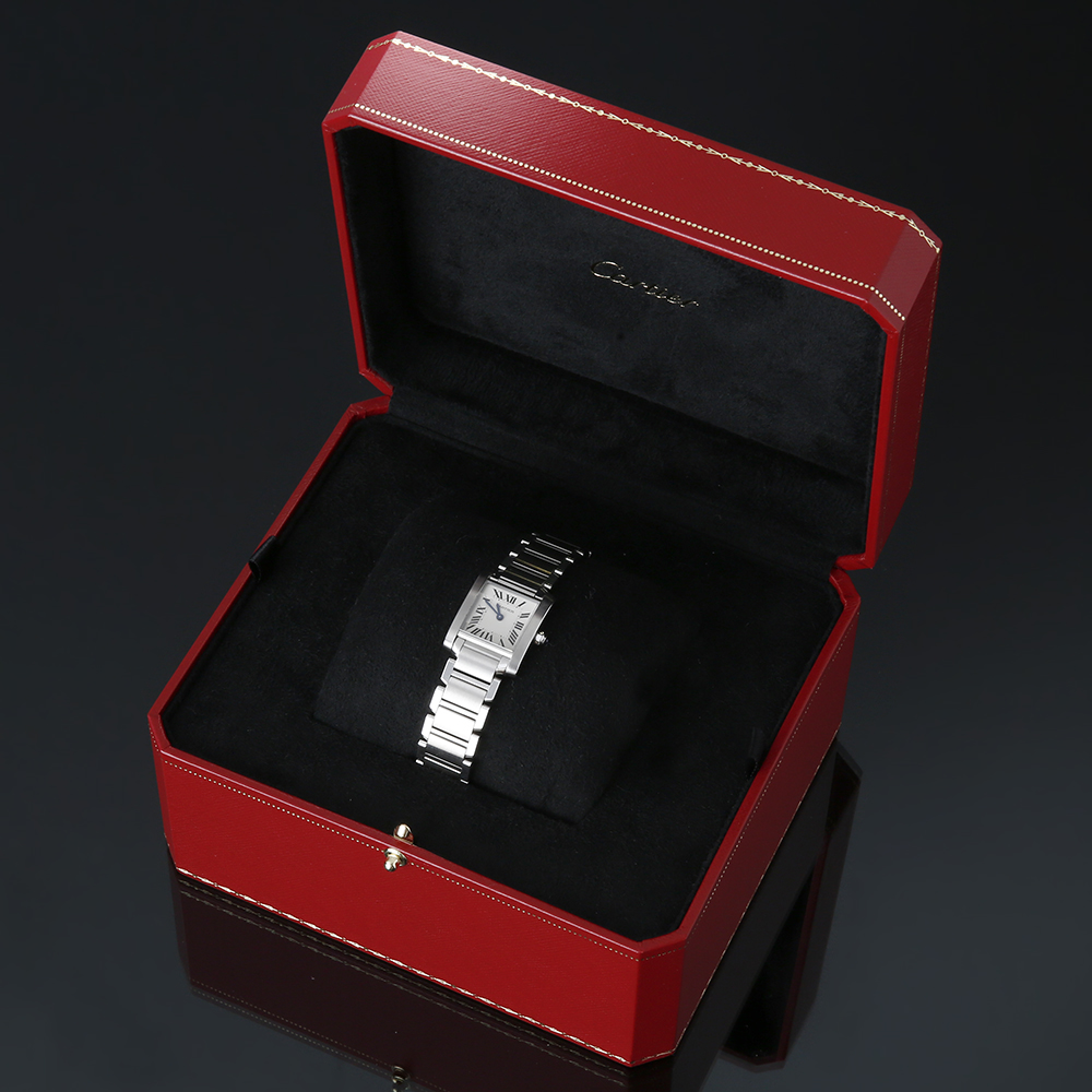 CARTIER(USED)까르띠에 탱크 프랑세스 스틸 스몰