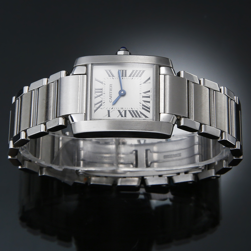 CARTIER(USED)까르띠에 탱크 프랑세스 스틸 스몰