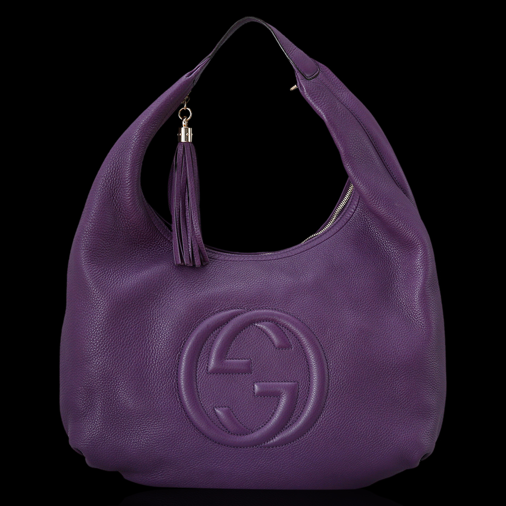 GUCCI(USED)구찌 레더 테슬 호보백