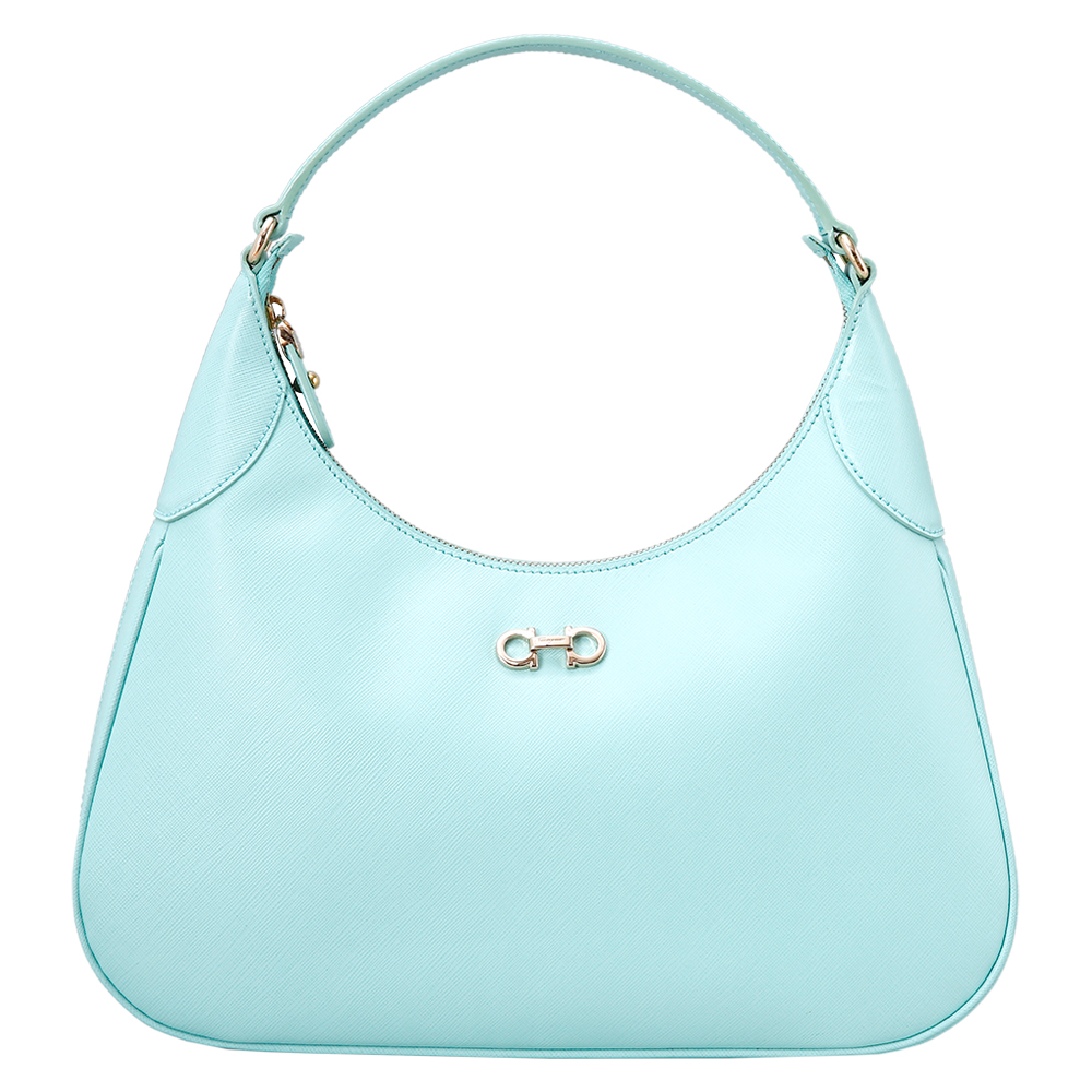 FERRAGAMO(USED)페레가모 간치니장식 호보백